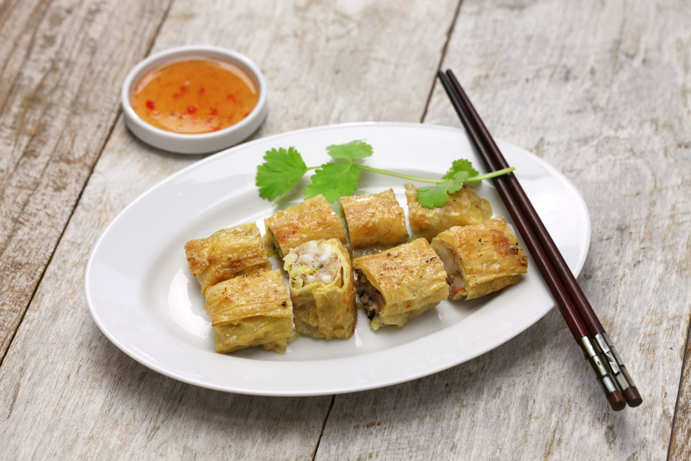 Bonnie’s Vegetarian Bean Curd Rolls Recipe